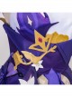Genshin Impact Keqing Halloween Game Cosplay Costume Full Set