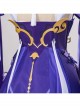 Genshin Impact Keqing Halloween Game Cosplay Costume Full Set