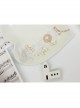 Palace Retro Fashion Baroque White Lace Pearl Female Handmade Bride Dress Anklet
