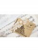 Palace Retro Fashion Baroque White Lace Pearl Female Handmade Bride Dress Anklet