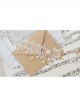 Palace Retro Fashion Baroque White Lace Pearl Female Handmade Bride Dress Anklet