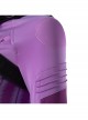 TV Drama Hawkeye Kate Bishop Purple Top Suit Style 2 Halloween Cosplay Costume Set