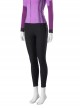 TV Drama Hawkeye Kate Bishop Purple Top Suit Style 2 Halloween Cosplay Costume Black Pants