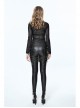 Metal Buckle Strap Side Spikers Bronze Punk Waisted Leg Warmers