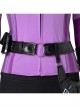 TV Drama Hawkeye Kate Bishop Purple Top Suit Style 2 Halloween Cosplay Accessories Black Waist Belt And Arrow Bag