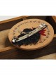 Gothic Retro Vampire Red Butterfly Black Lace Artificial Crystal Handmade Female Hairpin