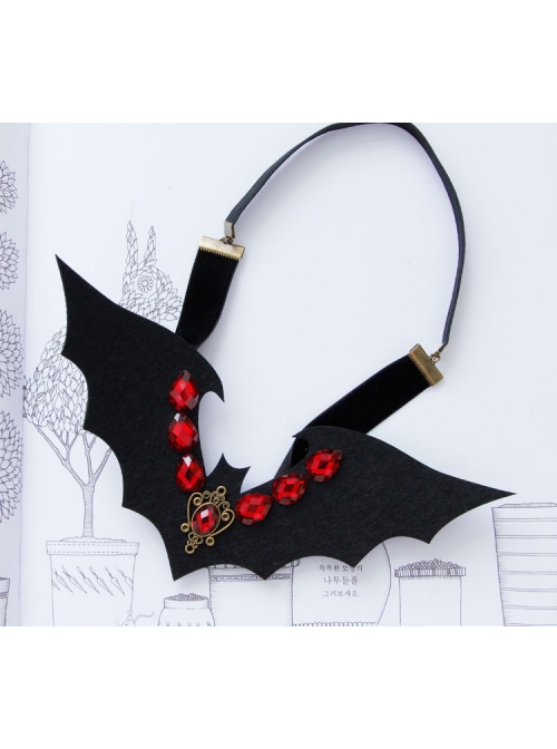 Gothic Retro Fashion Halloween Christmas Holiday Funny Vampire Oversized Bat Hairband