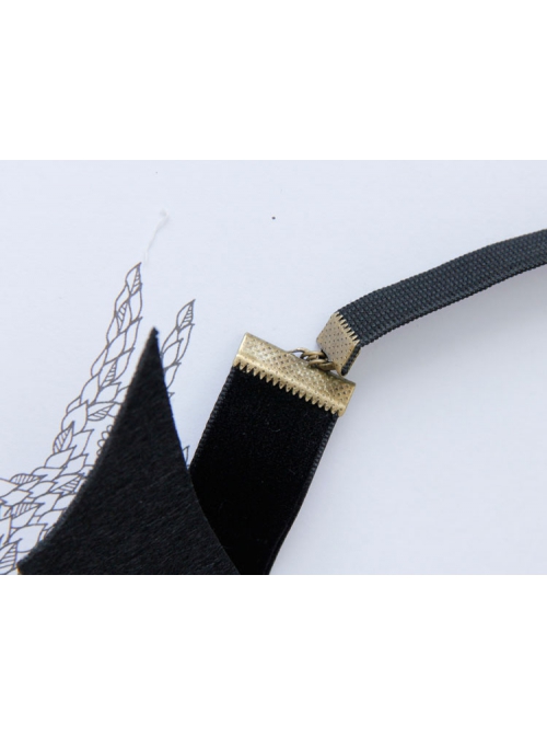 Gothic Retro Fashion Halloween Christmas Holiday Funny Vampire Oversized Bat Hairband