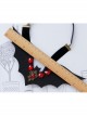 Gothic Retro Fashion Halloween Christmas Holiday Funny Vampire Oversized Bat Hairband