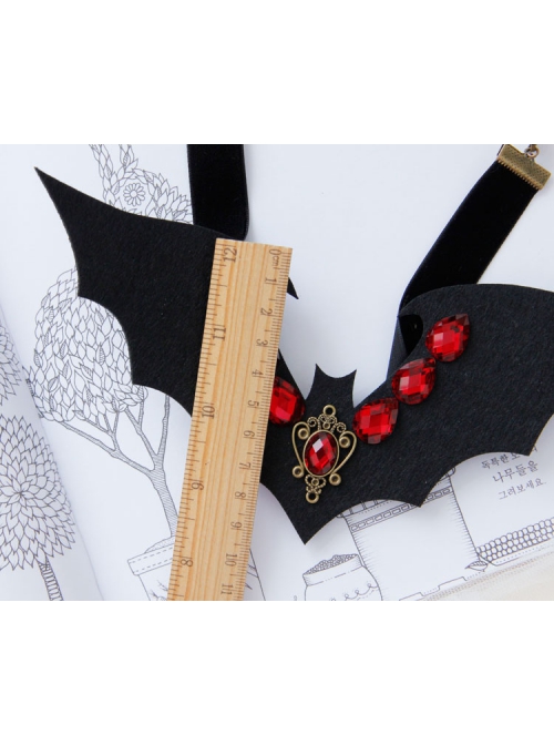 Gothic Retro Fashion Halloween Christmas Holiday Funny Vampire Oversized Bat Hairband