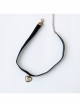 Gothic Retro Lolita Sweet Retro Love Heart Black Velvet Choker