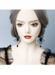 Gothic Retro Fashion Halloween Prom Dress Party Horror Spider Female Long Earrings