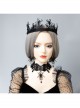 Gothic Retro Fashion Halloween Prom Dress Party Horror Spider Female Long Earrings