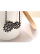 Punk Black Retro Gear Female Fashion Simple Hip Hop Necklace