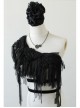 Punk Black Retro Gear Female Fashion Simple Hip Hop Necklace