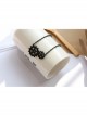 Punk Black Retro Gear Female Fashion Simple Hip Hop Necklace