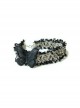 Gothic Retro Fashion Simple Butterfly Black Lace Golden Velvet Female Collar