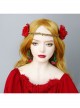 Fashion Personality Leisure Holiday Christmas Fairy Red Garland Rattan Headdress