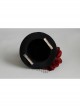 Gothic Black Flowers Net Yarn Sexy Nightclub Bar Halloween Christmas Party Prom Top Hat