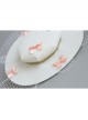 Retro Fashion White Net Yarn Pink Bow Prom Party Exaggerated Top Hat
