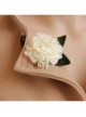 Retro Fashion Personality Simple White Flowers Handmade Female Antique Cloth Brooch