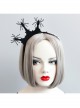 Fashion Black Spider Crown Halloween Male And Female Show Adult Party Gothic Headband