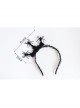 Fashion Black Spider Crown Halloween Male And Female Show Adult Party Gothic Headband