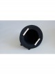 Gothic Fashion Personality Retro Black Prom Sexy Flash Diamond Bow Top Hat Hairpin