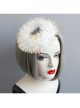 Fashion Personality Angel School Opening Ceremony Prom Party White Tassel Topper