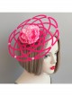 Fashion Exaggerated Personality Pink Flowers Stage Performance Makeup Party Hat