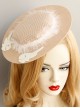 Simple White Angel Wings Cute Fashion Party Banquet Top Hat Hairpin