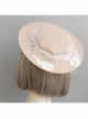 Simple White Angel Wings Cute Fashion Party Banquet Top Hat Hairpin