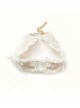 Lolita Fashion Palace Individuality White Lace Butterfly Velvet Rope Short Necklace