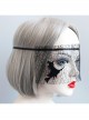 Funny Sexy Halloween Christmas Masquerade Male Female Adult Queen Witch Black Mesh Mask