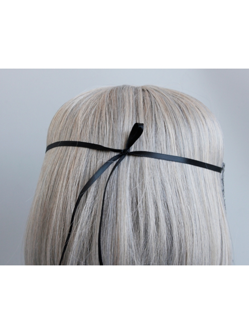 Funny Sexy Halloween Christmas Masquerade Male Female Adult Queen Witch Black Mesh Mask