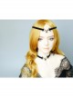 Retro Gothic Fashion Black Female Spider Velvet Halloween Choker