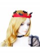 Retro Fashion Red Spider Web Black Bat Diadem Queen Birthday Halloween Headband