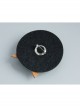 Casual Creative Suit Retro Fabric Female Rose Black Top Hat Brooch
