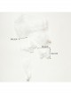 Fashion Retro Palace Lolita White Butterfly Lace Long Necklace