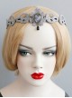 Fashion Personality Halloween Gray Felt Cloth Ghost Party Handmade Girly Hair Band