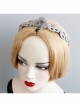 Fashion Personality Halloween Gray Felt Cloth Ghost Party Handmade Girly Hair Band