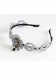 Fashion Personality Halloween Gray Felt Cloth Ghost Party Handmade Girly Hair Band