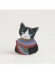 Retro Fashion Literary Personality Black Cat Color Sweater Brooch