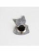Retro Fashion Literary Personality Black Cat Color Sweater Brooch