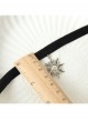 Gothic Retro Fashion Black Lace Pearl Wedding Multi-Level Necklace