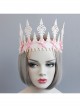 Fashion Pink Starfish Wreath Bride Married Diadem White Pearl Hairband