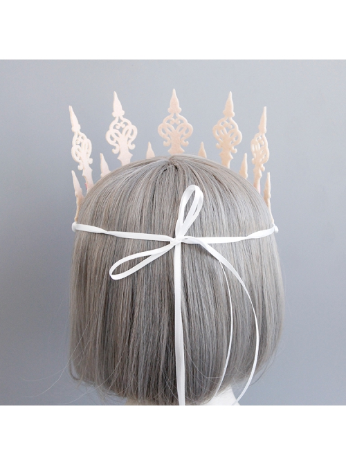 Fashion Pink Starfish Wreath Bride Married Diadem White Pearl Hairband