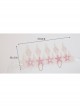 Fashion Pink Starfish Wreath Bride Married Diadem White Pearl Hairband