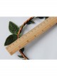 Fashion Personality Leisure Party Green Rattan Leaves Female Hair Band