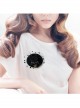 Fashion Creative Handmade Black Net Yarn Polka Dot Bowknot Fabric Top Hat Brooch